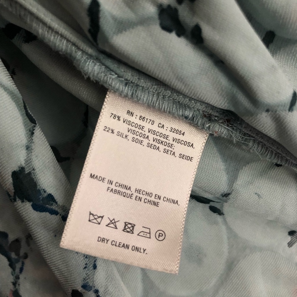 ANTHROPOLOGIE MAEVE VELVET FLORAL WRAP TOP - Picture 4 of 4